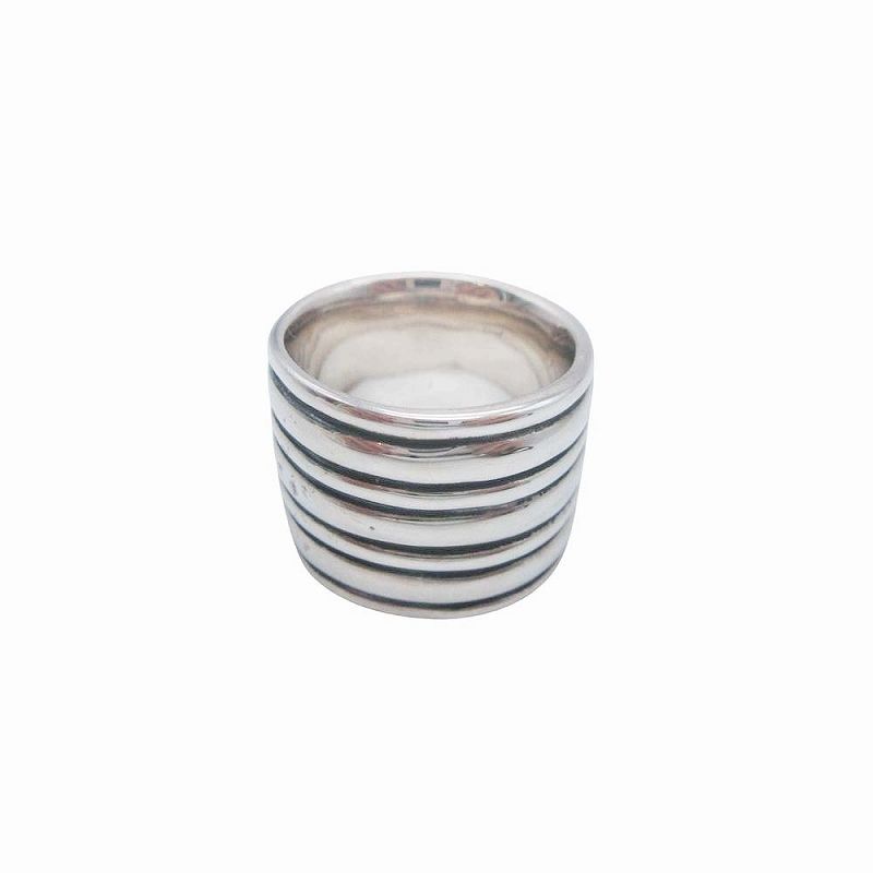 美品 ララガン R.ALAGAN SHIMA RING SILVER シマ リング 指輪