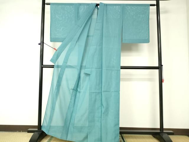 平和屋着物□上質な色無地 草花地紋 裏葉柳色 逸品 CAAF7156ch 2025年