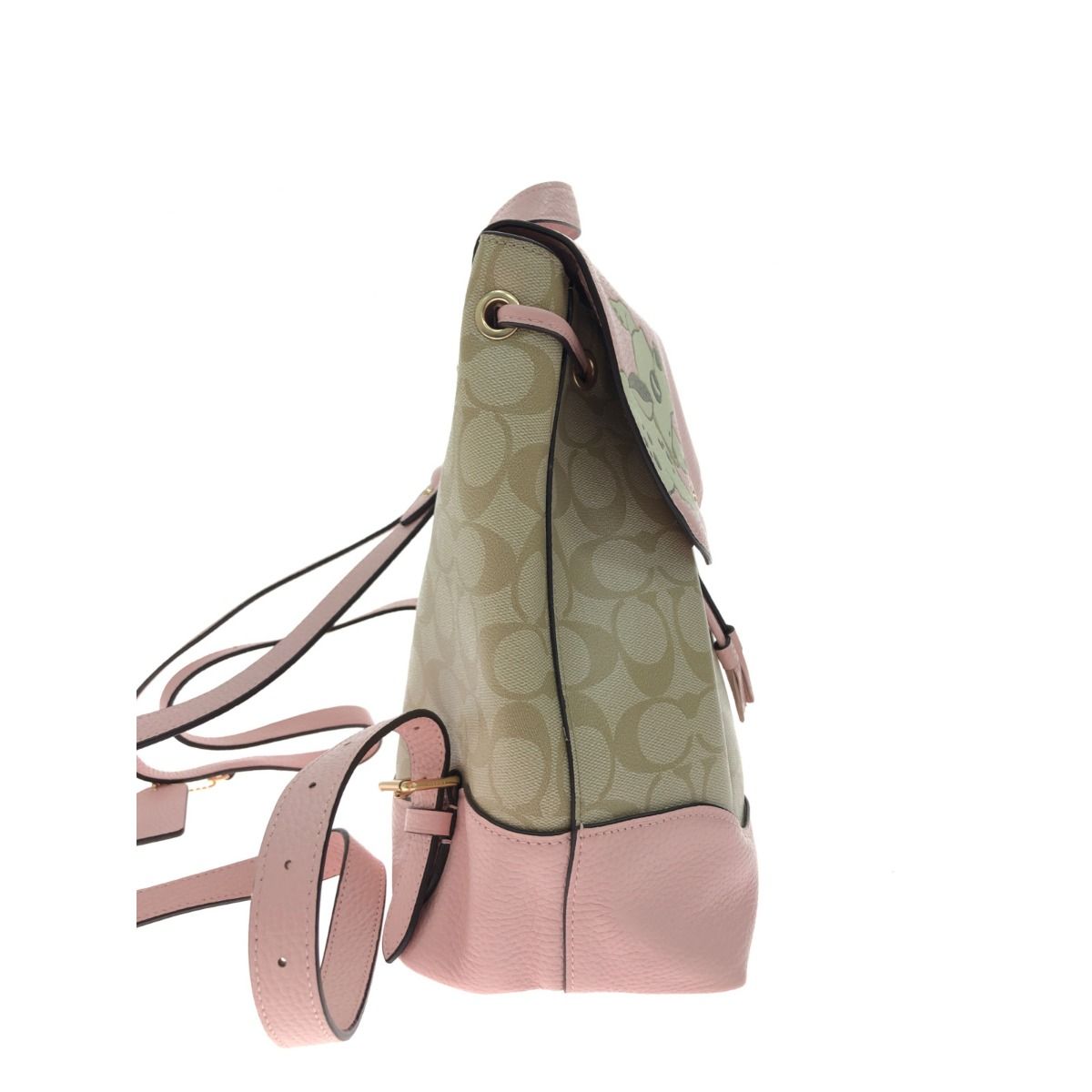 美品coach コーチディズニーコラボ101匹わんちゃんリュックピンク