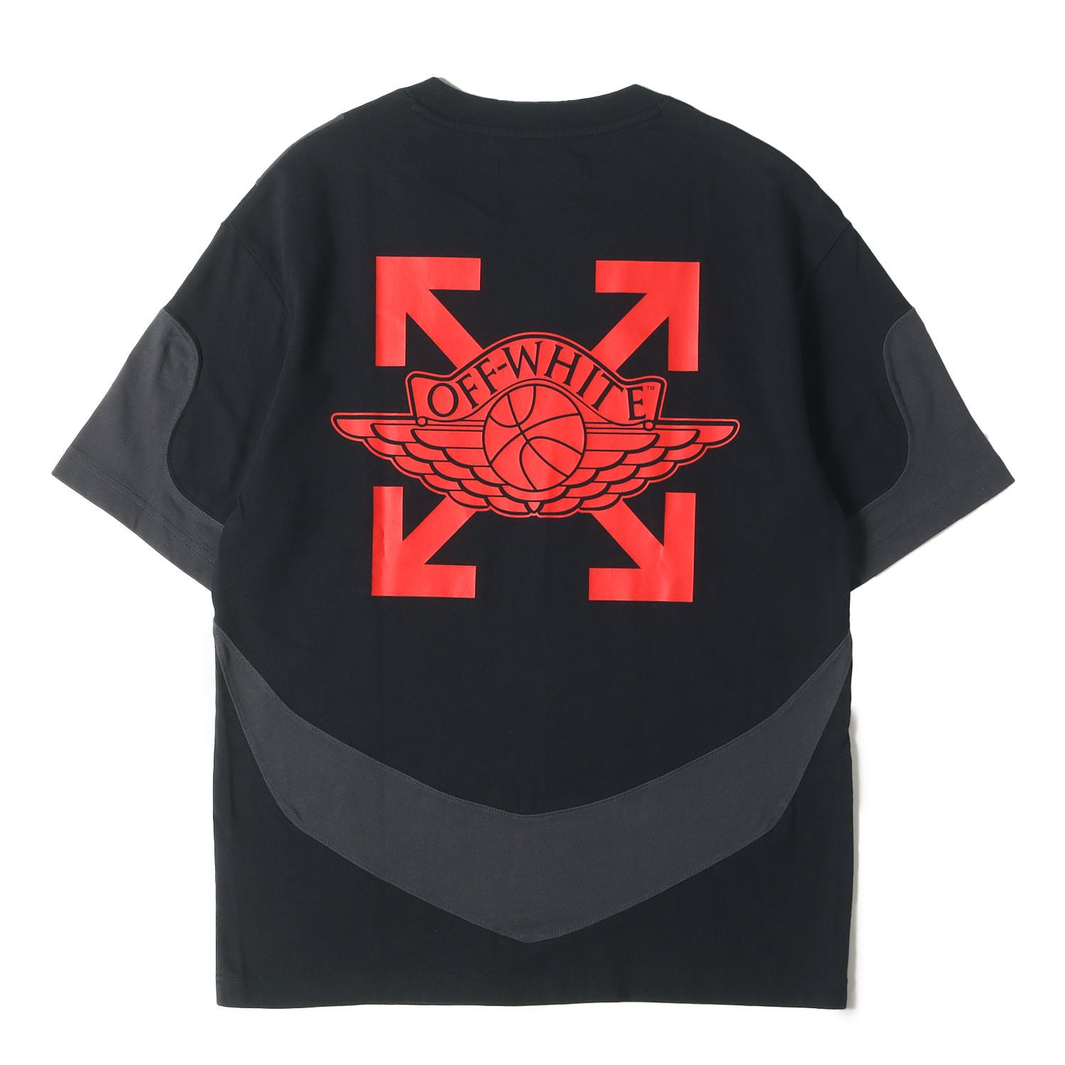 Off-White ウィンディ アロー クルーネック Tシャツ 美品】OFF-WHITE オフホワイト Tシャツ サイズ:S / 20AW NIKE