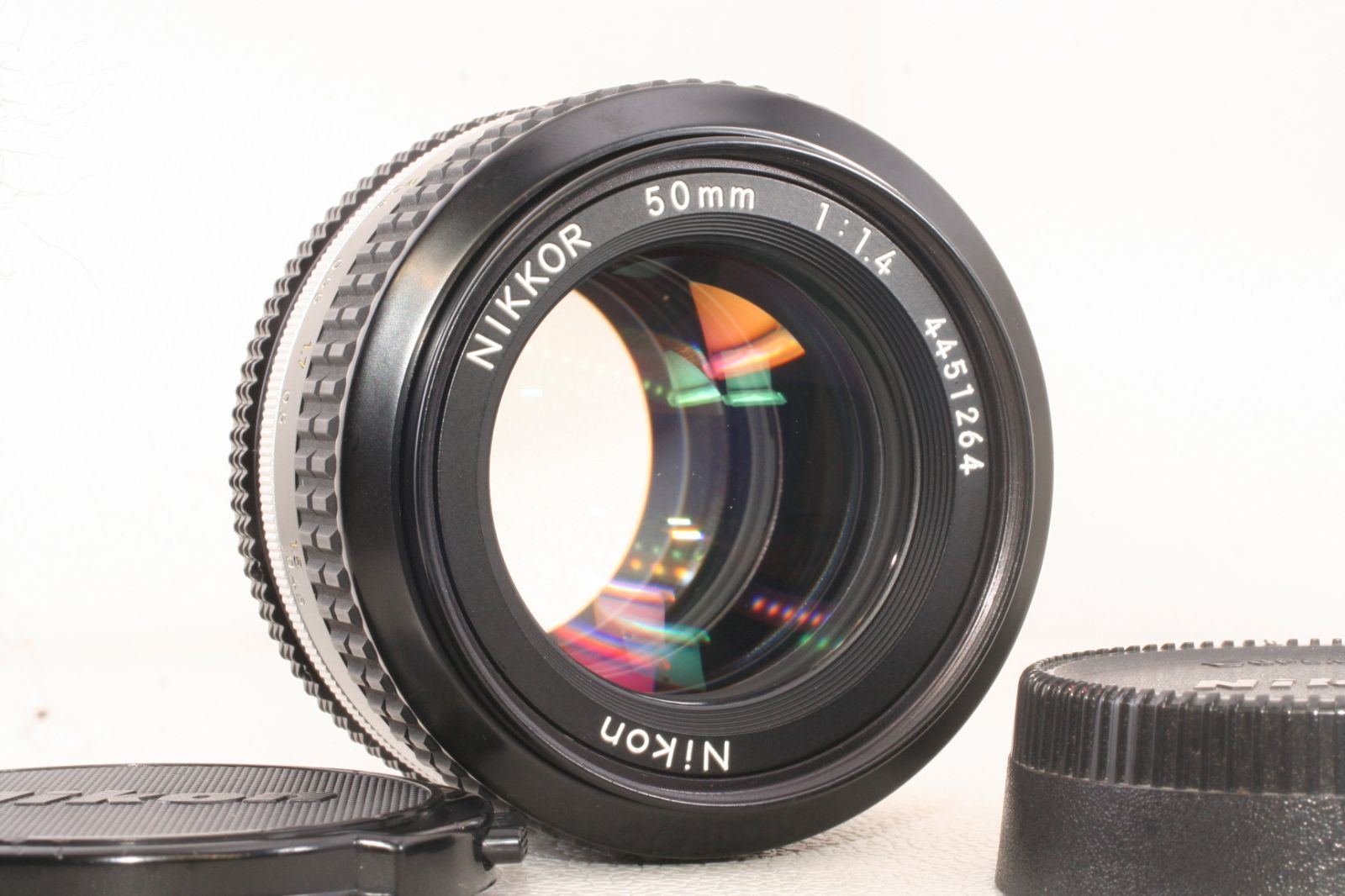 ☆極美品【修理・整備済/ 完動品】NikonAI NIKKOR50mm f1.4-