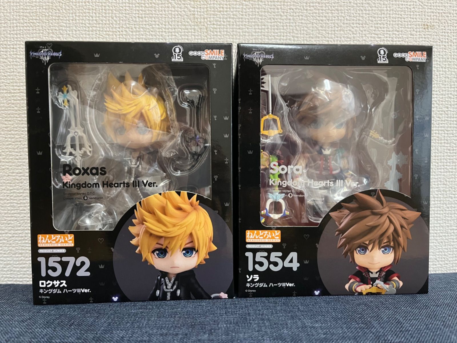 ロクサスとソラ フィギュアセット 新品2個セット キングダムハーツ 一番くじ A賞&ラストワン賞