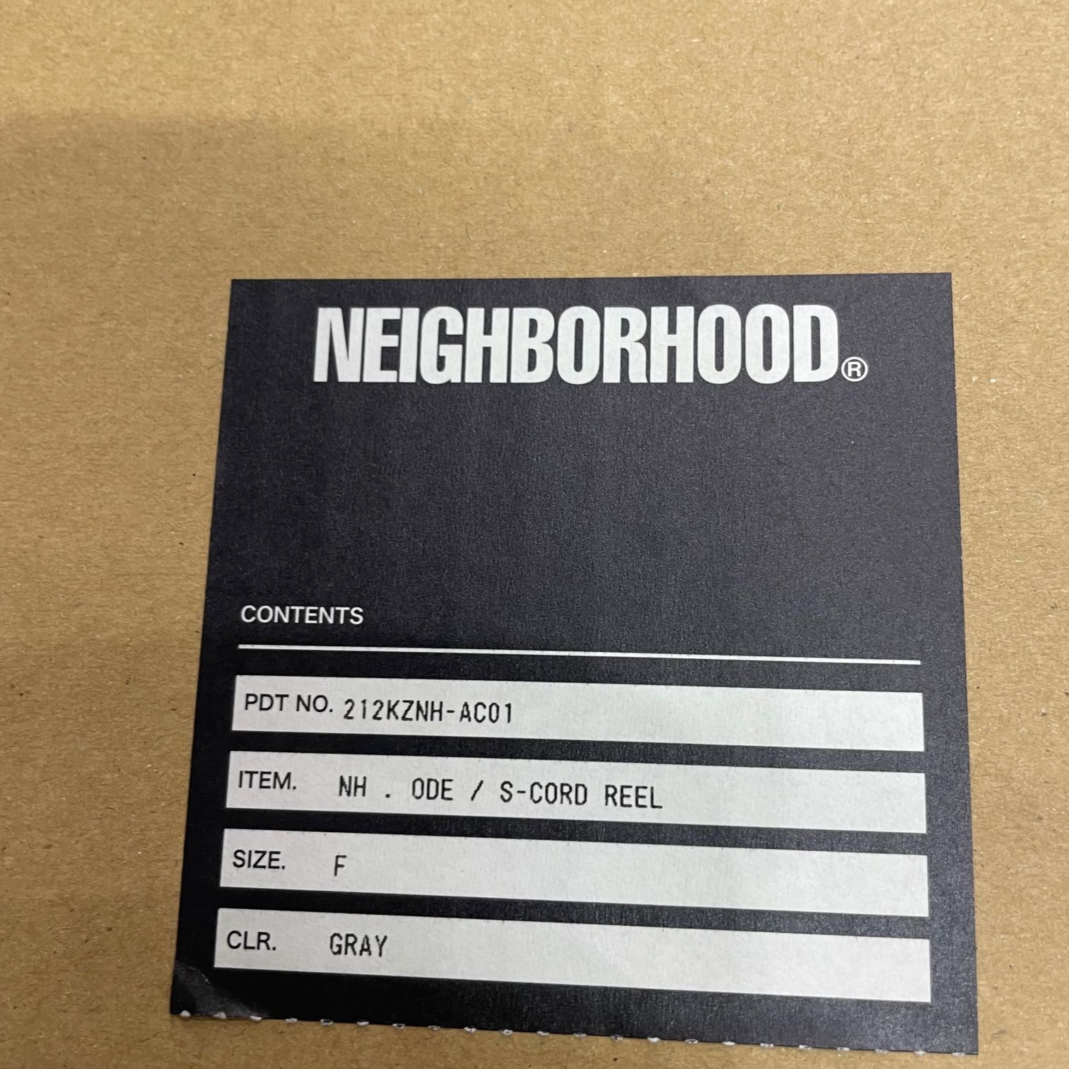 NEIGHBORHOOD - 21AW NEIGHBORHOOD コードリール  ネイバーフッド NEIGHBORHOOD/ネイバーフッド – STREAM