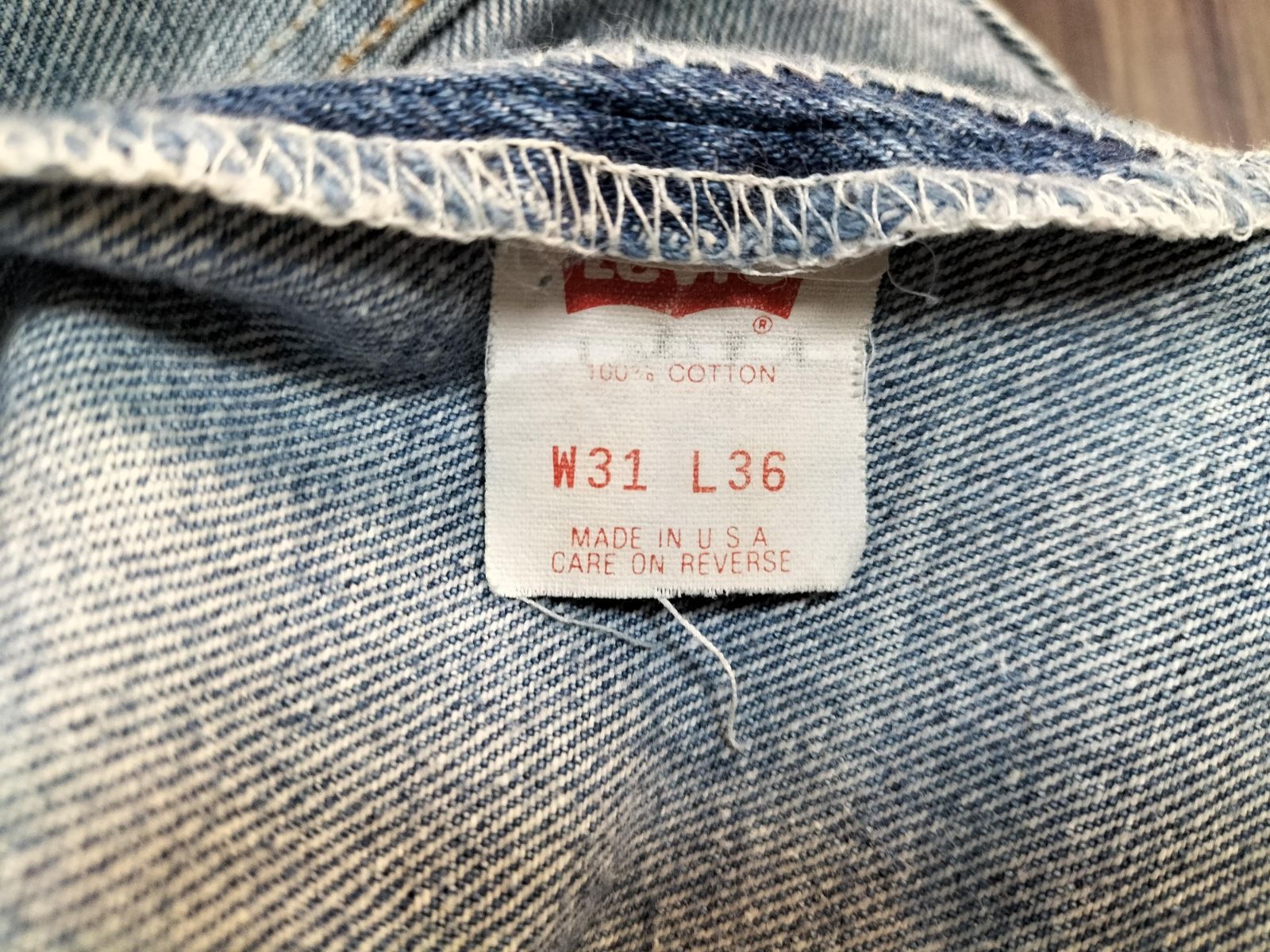 ロ*ロ様 【80s】USA製 Levi's 501 xx W31 ボタン裏552