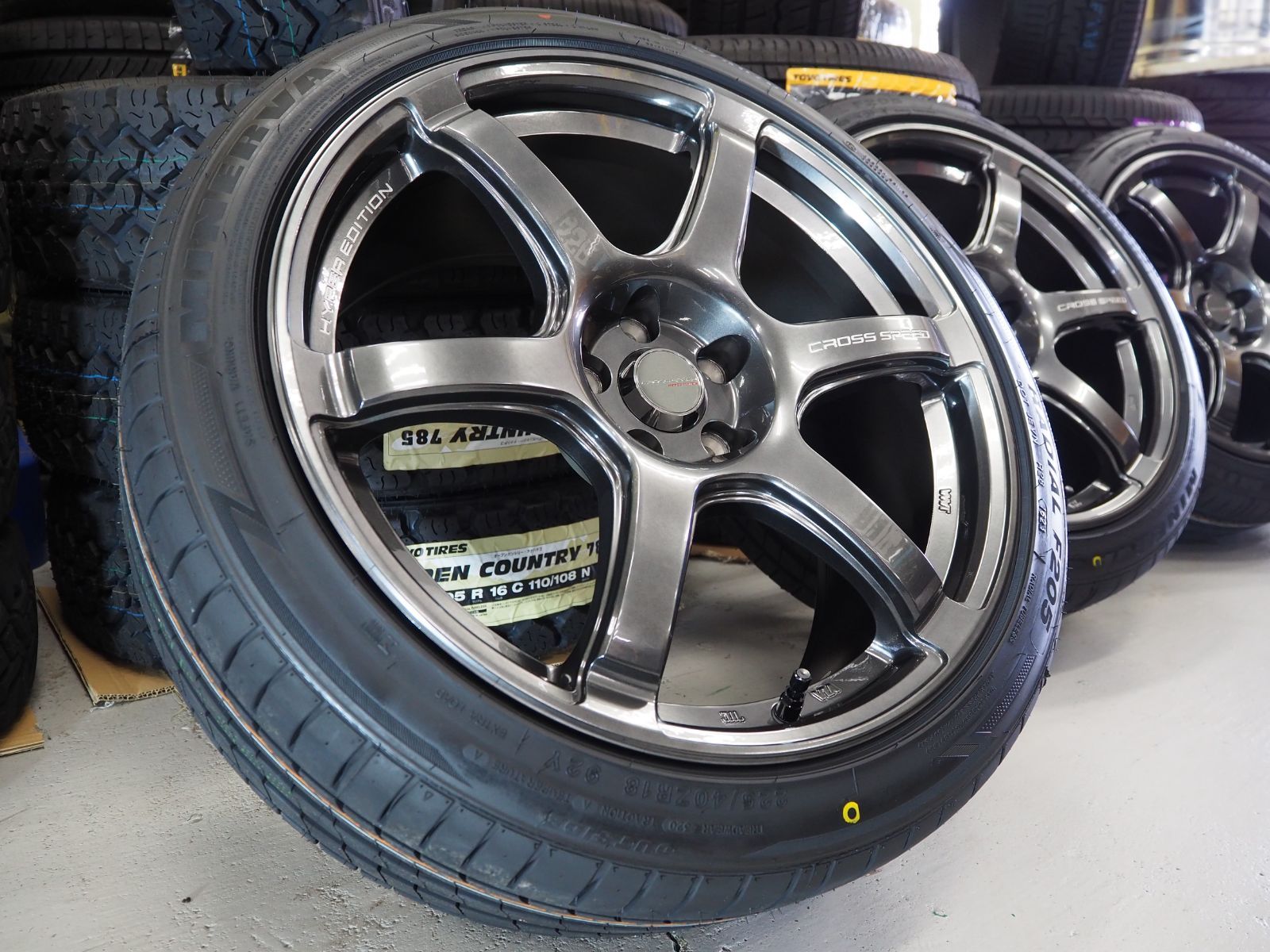 crossspeed cr5 F8.5J+45 R9.5J+45 5H100 F225/40r18 R245/40r18 crossspeed cr5 F8.5J+45 R9.5J+45 5H100 F225/40r18 R245/40r18