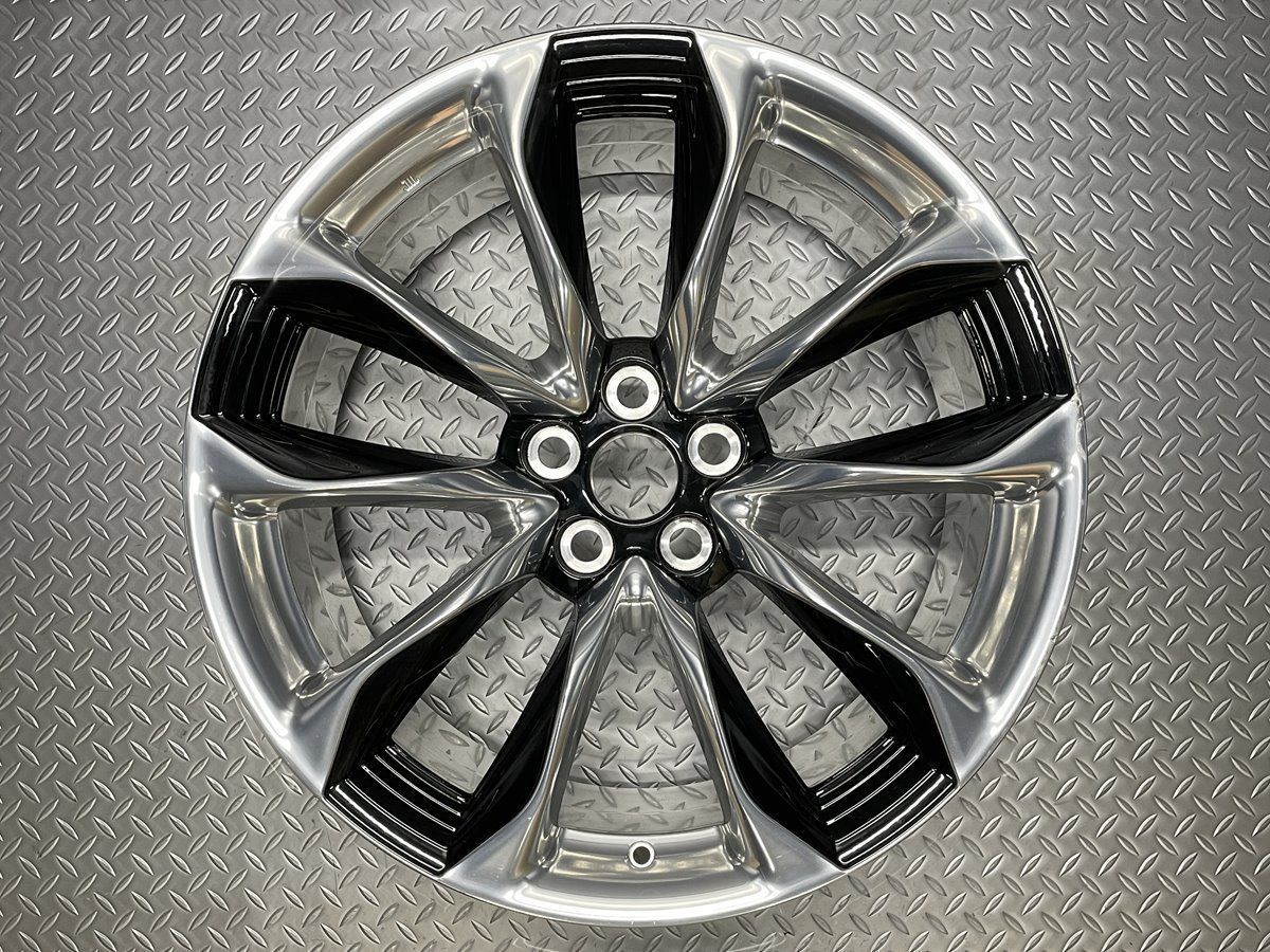 送料無料【中古1本】レクサス LC500純正 21x9.5J+25 5穴120 ハブ径60 平面座 GWZ100/URZ100 (23040260)