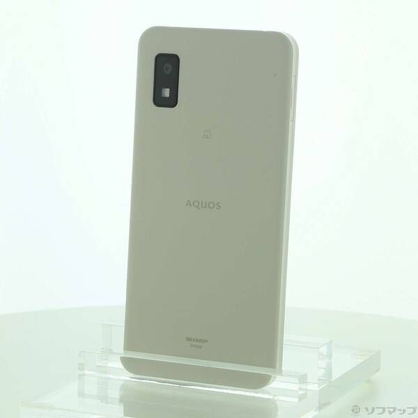 中古品〕 AQUOS wish 64GB アイボリー SHG06 au SIMフリー【269