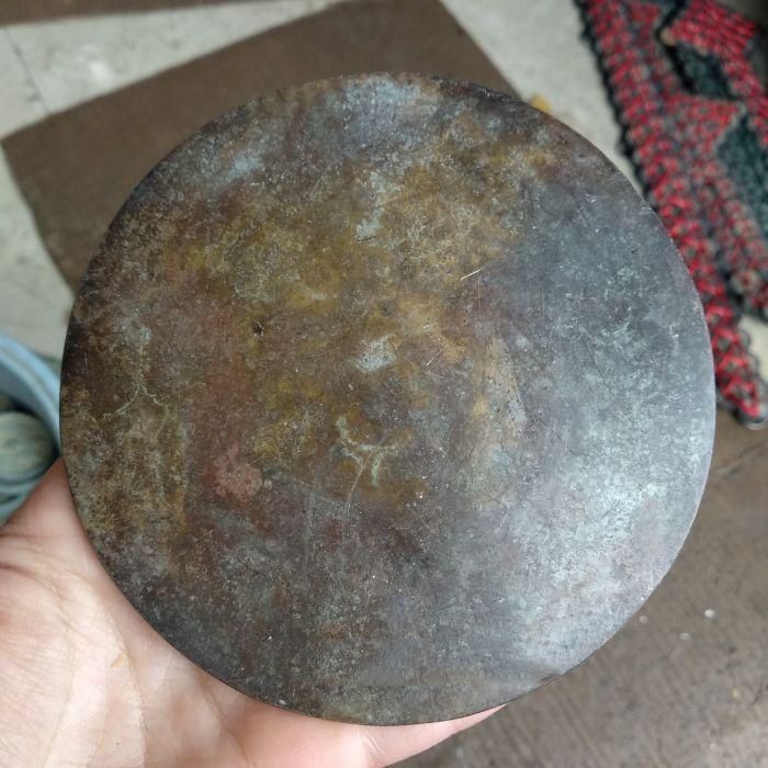 銅器 青銅祥雲紋銅鏡 装飾品 現代工芸品 美術品 置物 銅製 青銅器酒器の置物 現代工芸品 美術品 装飾品 - メルカリ