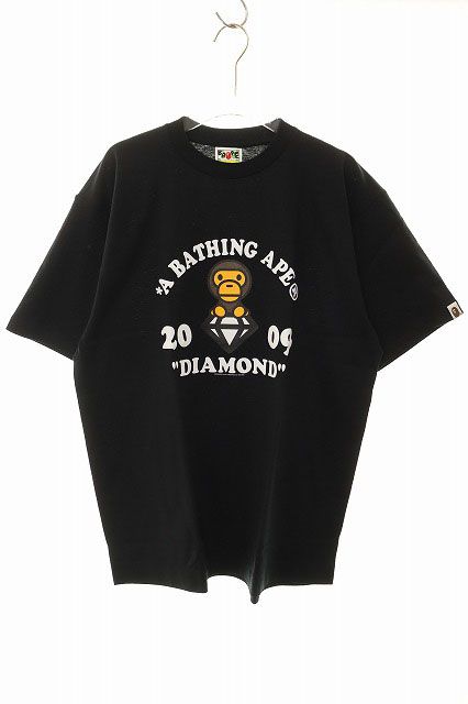 アベイシングエイプ A BATHING APE 2009 MILO DIAMOND PRINT TEE