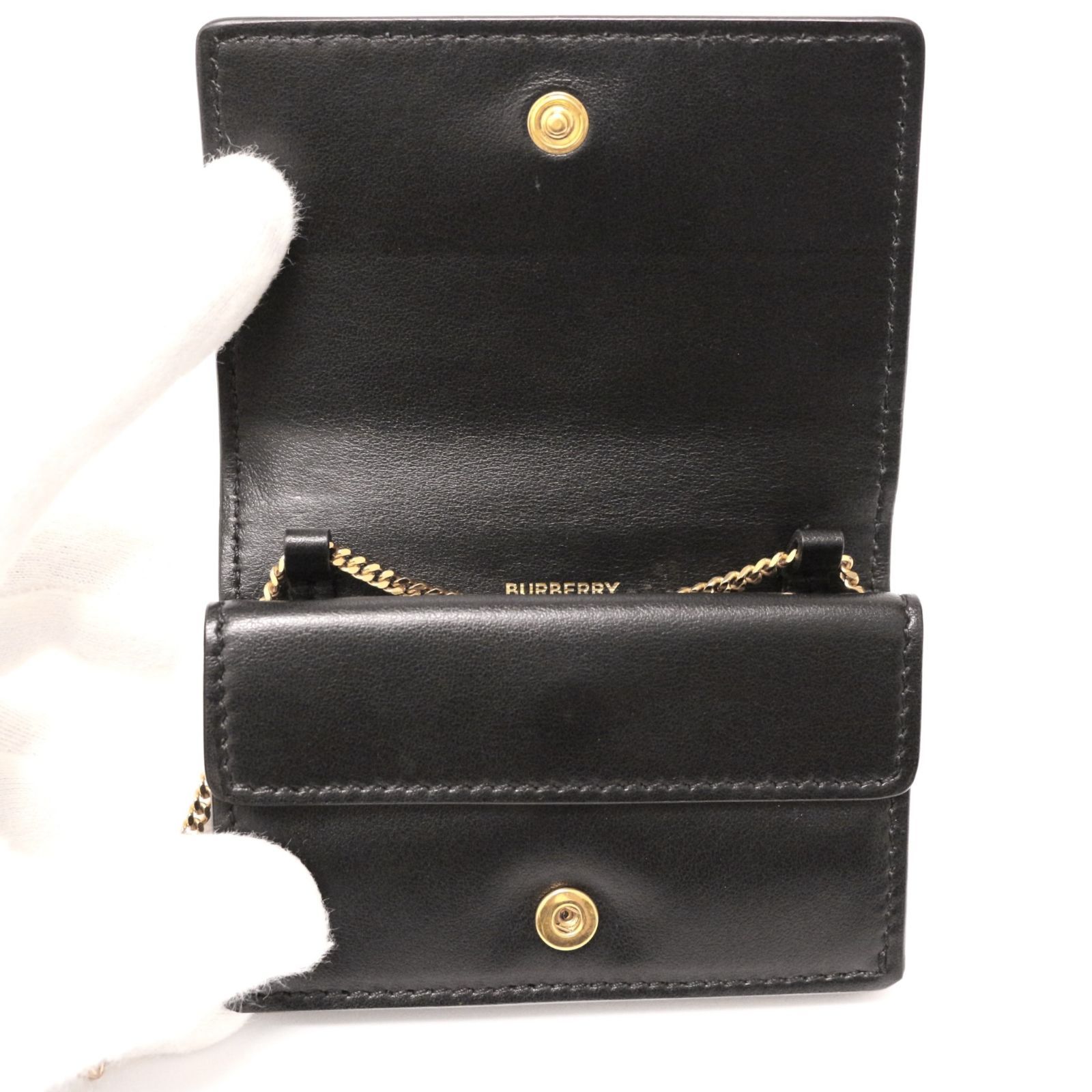 バーバリー TB ショルダーウォレット ミニ財布 コンパクトウォレット 