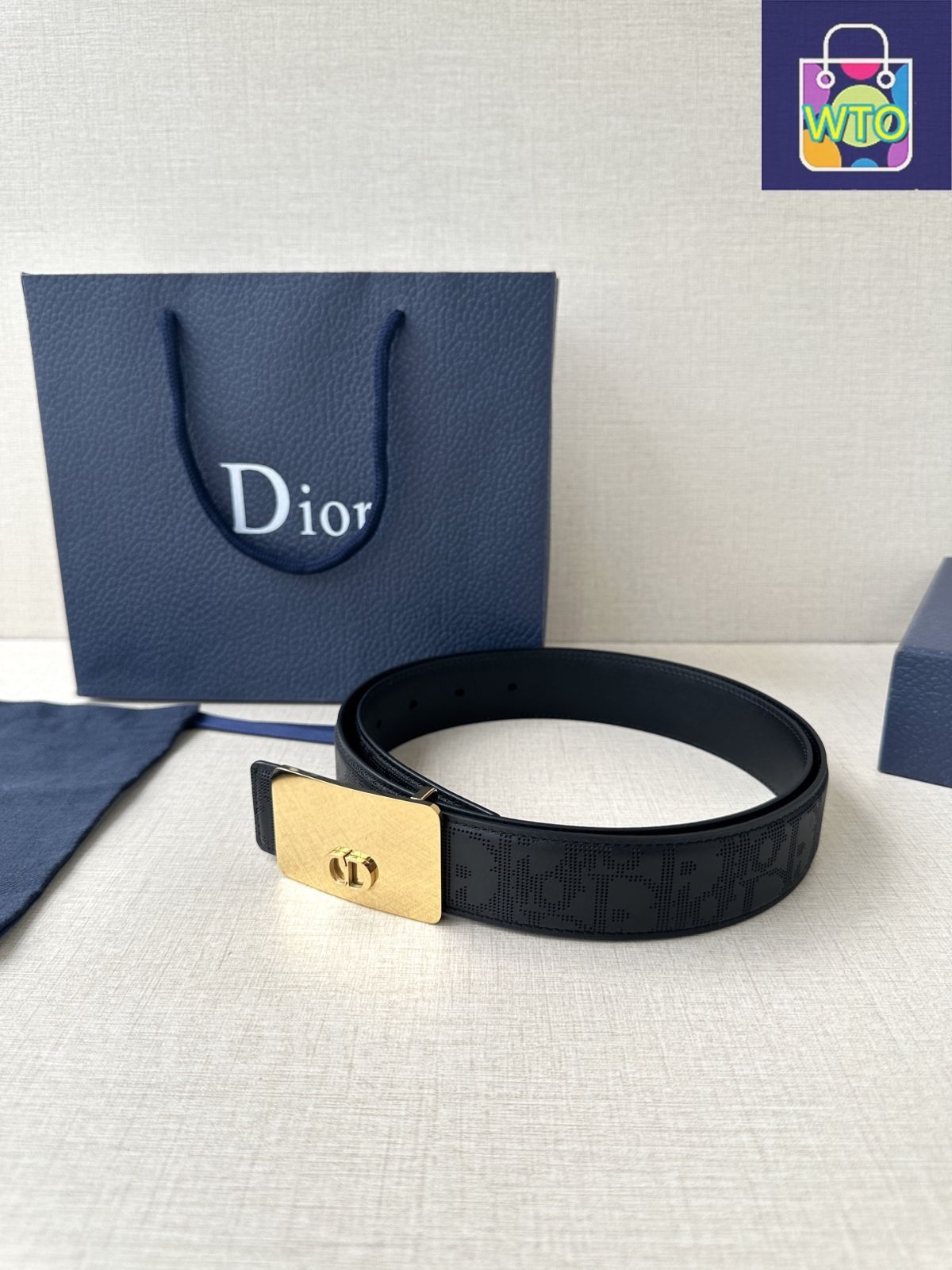 今日特価】Dior ディオール ステンレス製 ベルトバックル-1