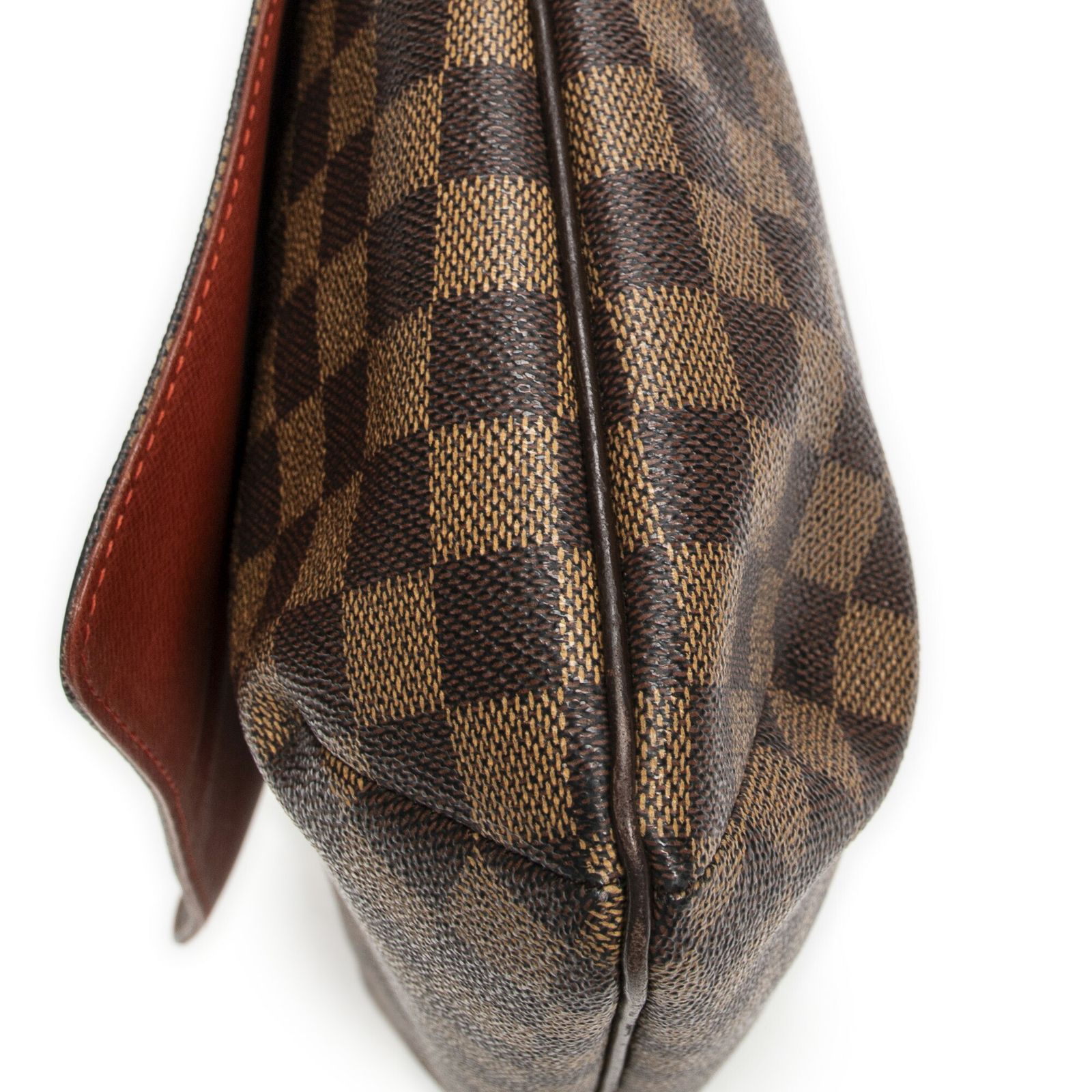 VUITTON ルイヴィトンミュゼット茶色ダミエ