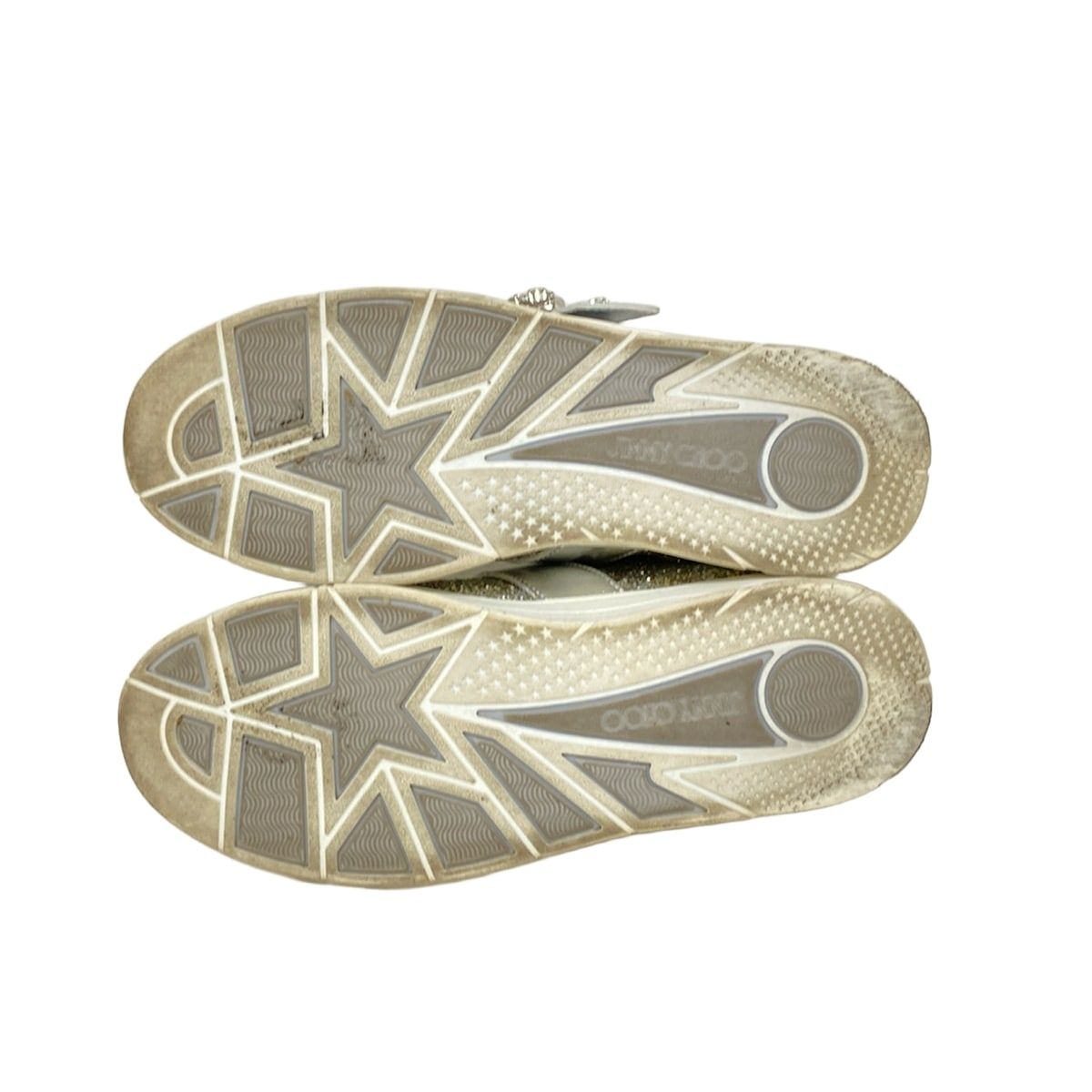 JIMMY CHOO(ジミーチュウ) スニーカー 38 レディース - シルバー