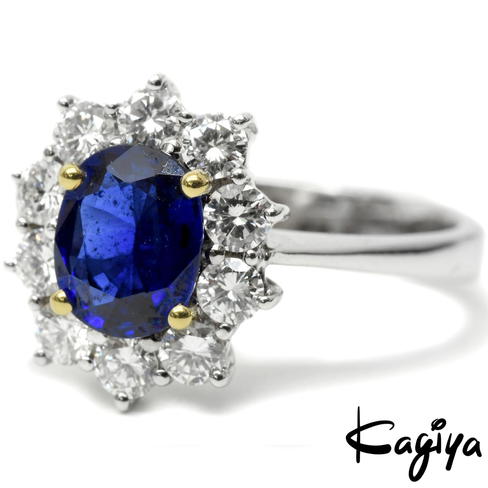 Picchiotti ピキョッティ 750 サファイア ダイヤモンド リング 約11号