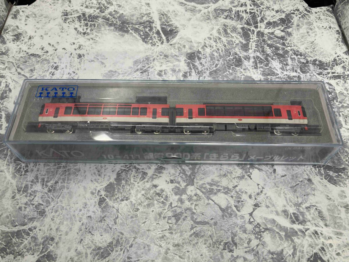 動作確認済 Nゲージ KATO 10-411 叡山電鉄900系電車 きらら