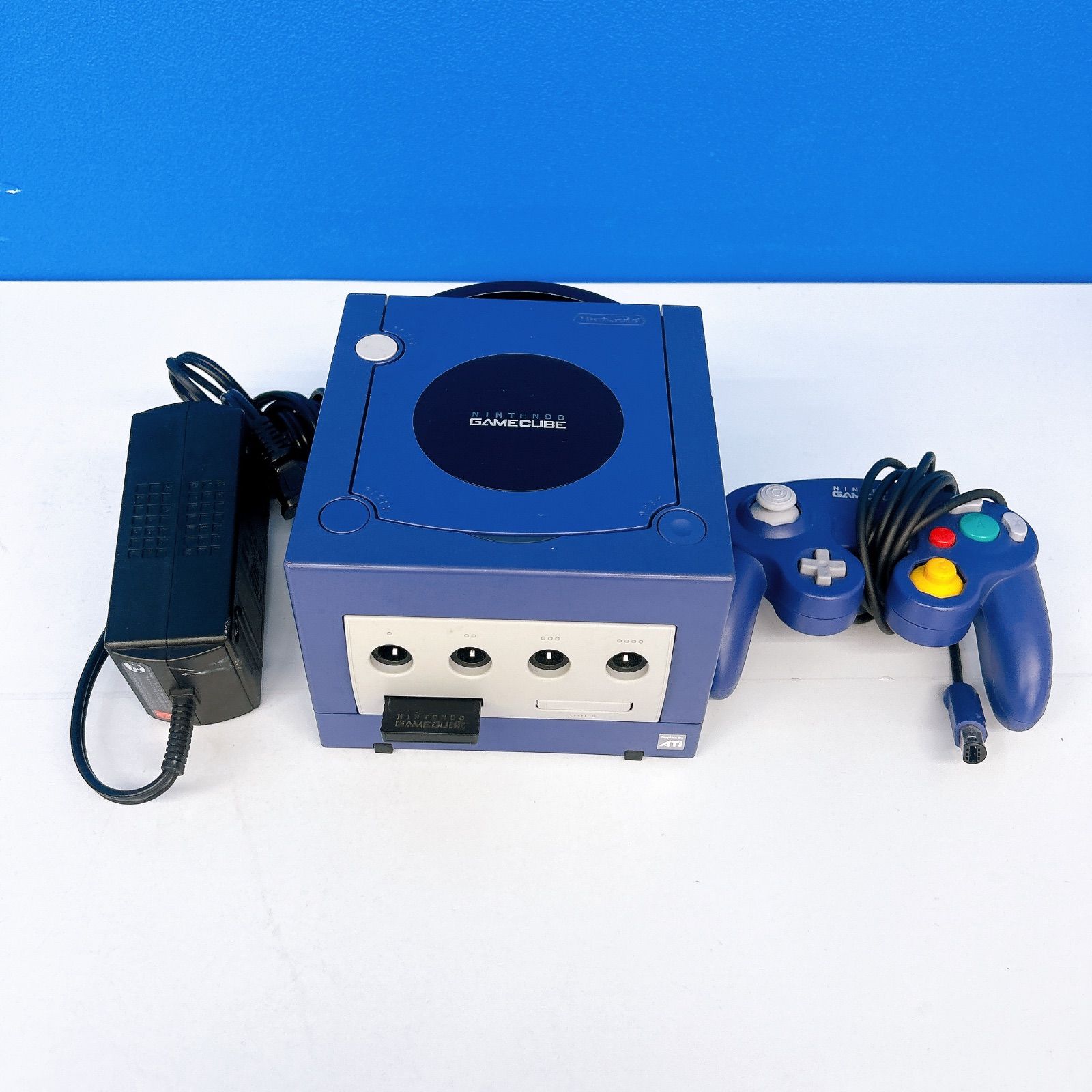 ÷ 通電 済み DOL-001 任天堂 GAMECUBE コントローラー ソフト付き ゲーム機本体 2