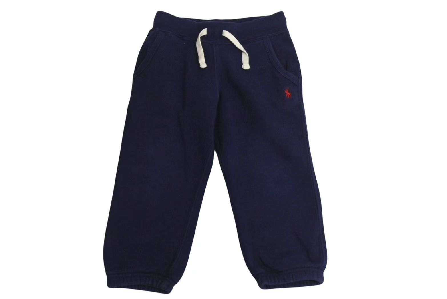 POLO RALPH LAUREN ポロ ラルフローレン パンツ キッズ コットン ポリエステル ネイビー サイズ3/3T 美品 中古 4c072708