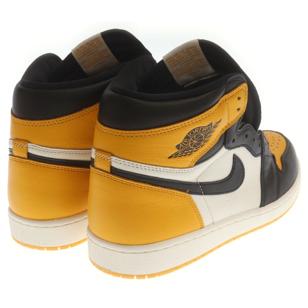 NIKE (ナイキ) AIR JORDAN 1 RETRO HIGH OG Taxi 555088-711 エアジョーダン1 タクシー  ハイカットスニーカー イエロー/ブラック US12/30cm - メルカリ