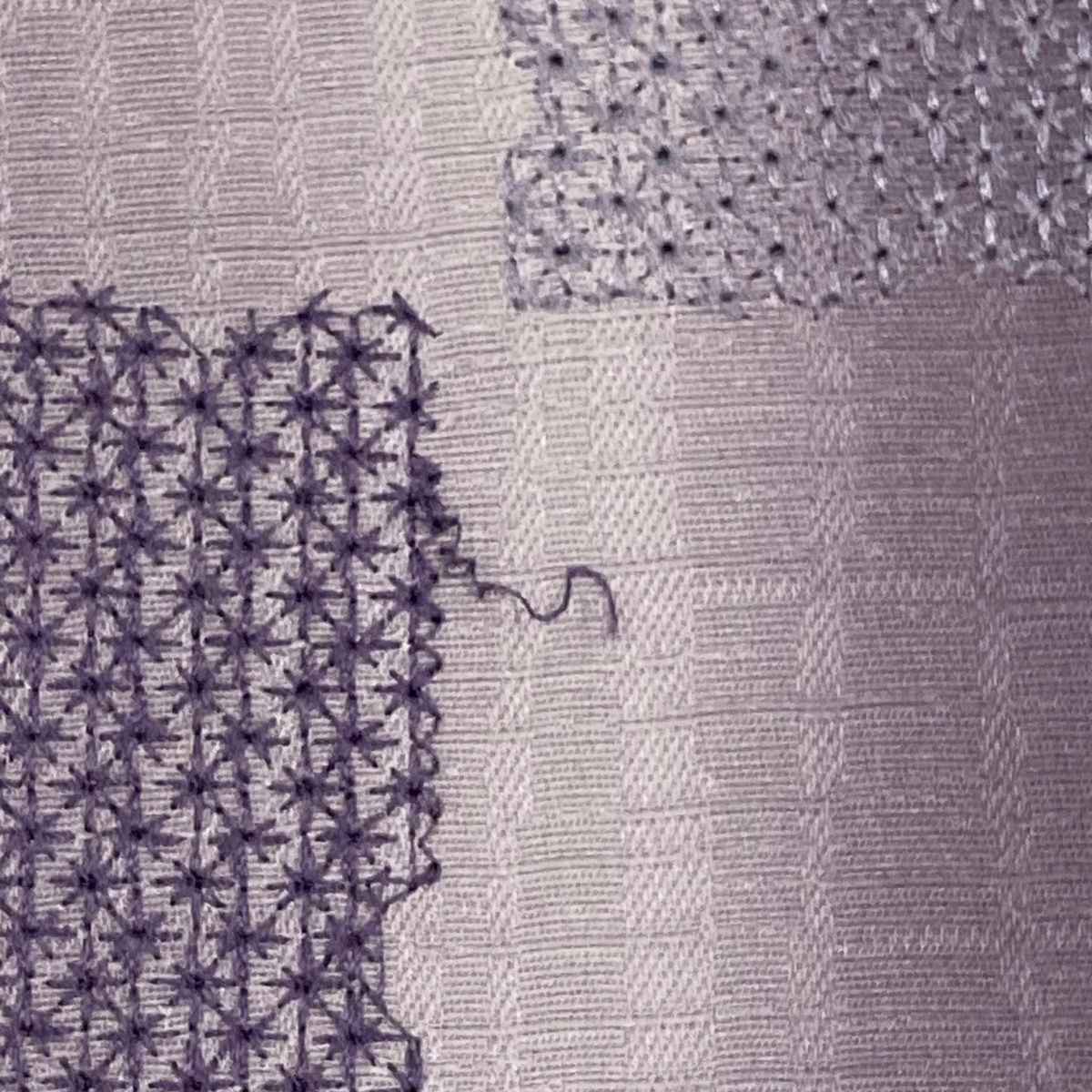 美品 正絹 金糸銀糸刺繍 付下げ 着物 A1226 30％OFF 付下げ 身丈165.5cm 裄丈66cm M 袷 誰が袖 鼓 刺繍 金糸