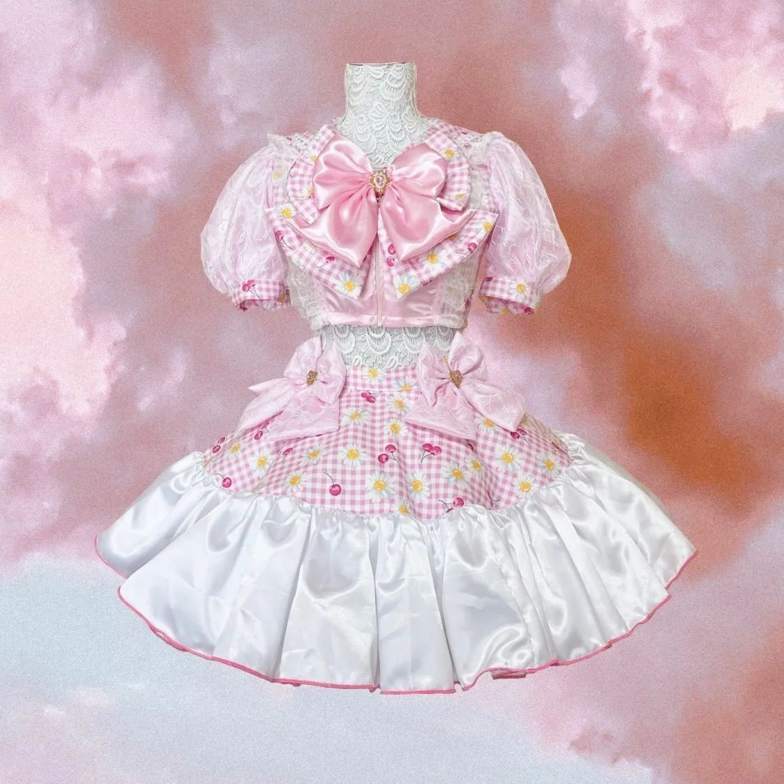 ウィッグ付き overflow 加賀美ハヤト コスプレ衣装セット 加賀美ハヤト