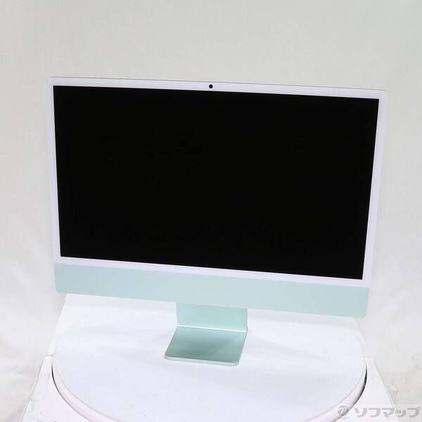 〔 品〕 iMac 24-inch Late-2025 MWUY3J A Apple M4 10コアCPU_10コアGPU 16GB SSD256GB グリーン 〔15.7 Sequoia〕 262