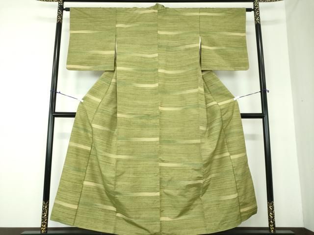 平和屋着物●上質な紬　横段文　正絹　逸品　DAAQ3383ps 平和屋着物○上質な紬 横段文 正絹 逸品 DAAQ3383ps - メルカリ