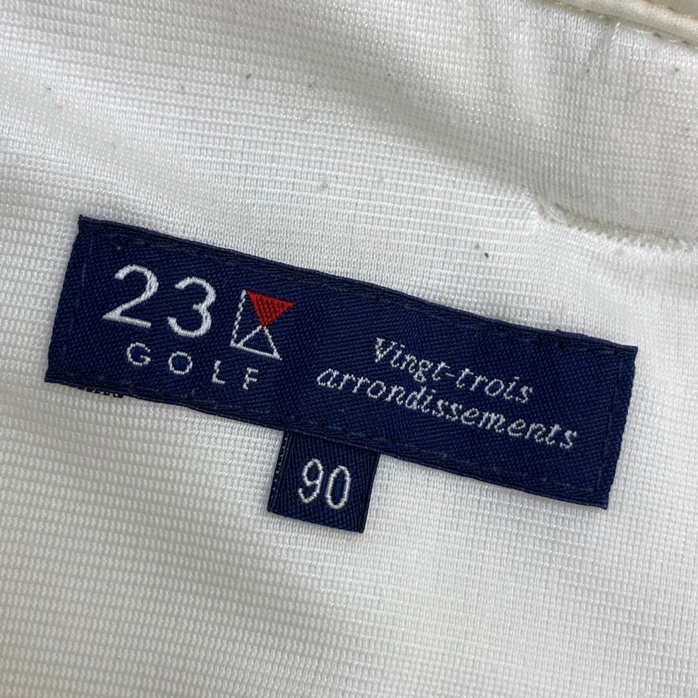 サイズ：90 23区GOLF ニジュウサンクゴルフ 裏起毛パンツ サイド