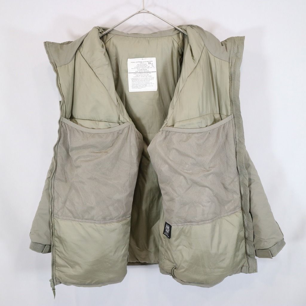 2000年代～ 米軍実物 U.S.ARMY ECWCS レベル７ PRIMALOFT 中綿