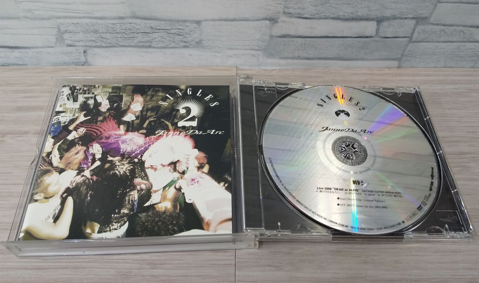 Janne Da Arc【SINGLES 2】完全限定生産 初回限定版 CD＆2DVD ジャンヌ