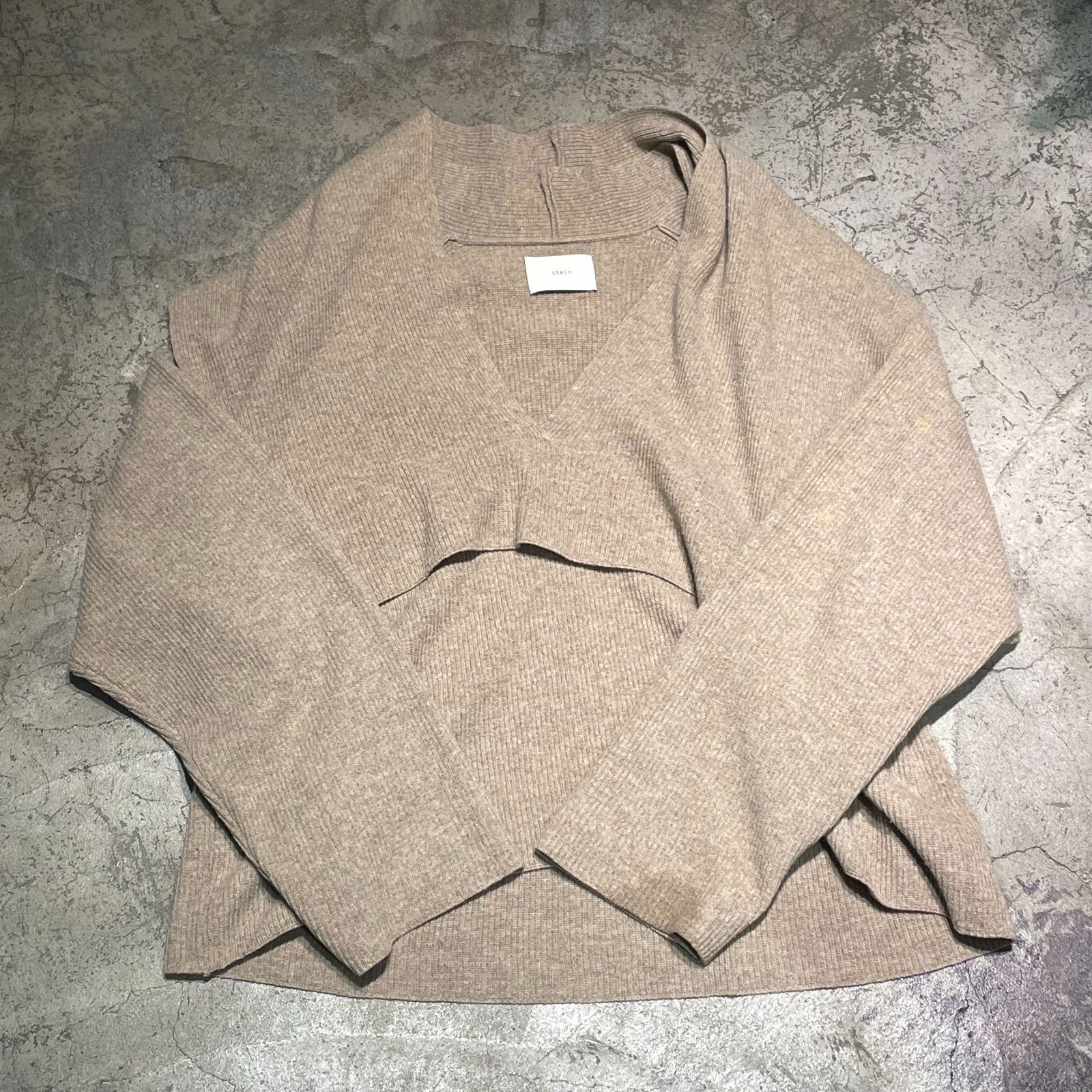 Stein シュタイン 19AW LAY DEEP V NECK KNITV ネックニット SIZE.S ST 