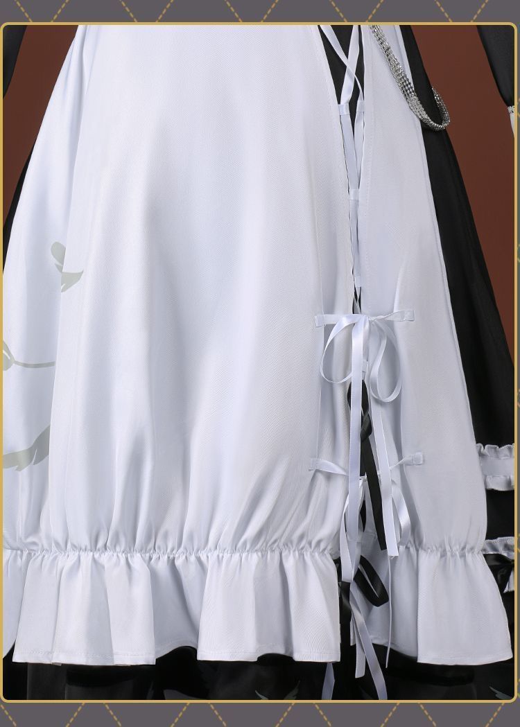 バーチャルYouTuber にじさんじ 叶 かなえ メイド服 コスプレ 衣装 ハロウィン クリスマス 可愛い 変装 仮装 舞台服 演出服 大人 UBS-PPNI_AC_ID