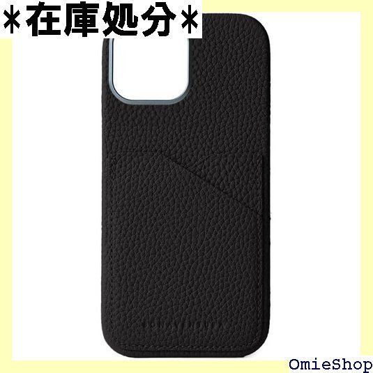BONAVENTURA for iPhone16 バックカバーケース シュリンクレザー ブラック スマホケース ヨーロッパ最 レザー 本革 プレゼント ギフト BPCT16-BK 787