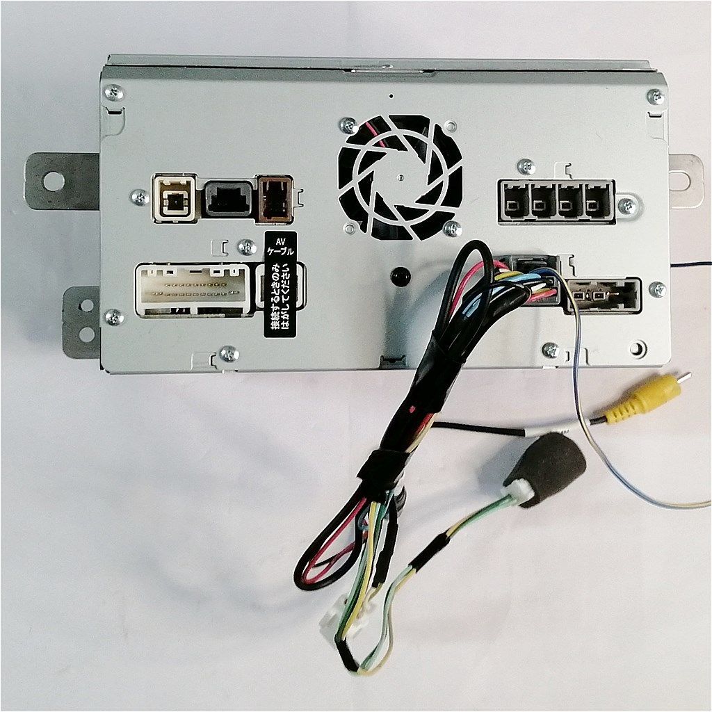 日産純正ナビ MJ118D-W 7型ワイド フルセグ・Bluetooth/CD/USB