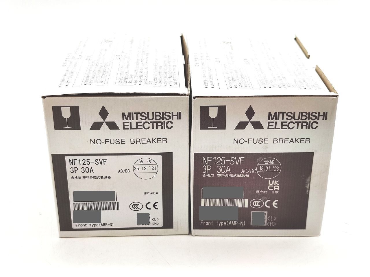 インボイス対応 ２点セット 三菱 MITSUBISHI NF125-SVF 3P 30A