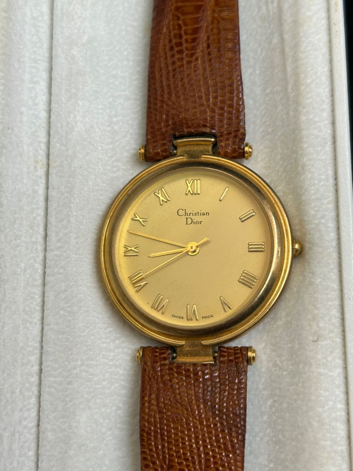 Christian Dior 腕時計キャメル - 時計