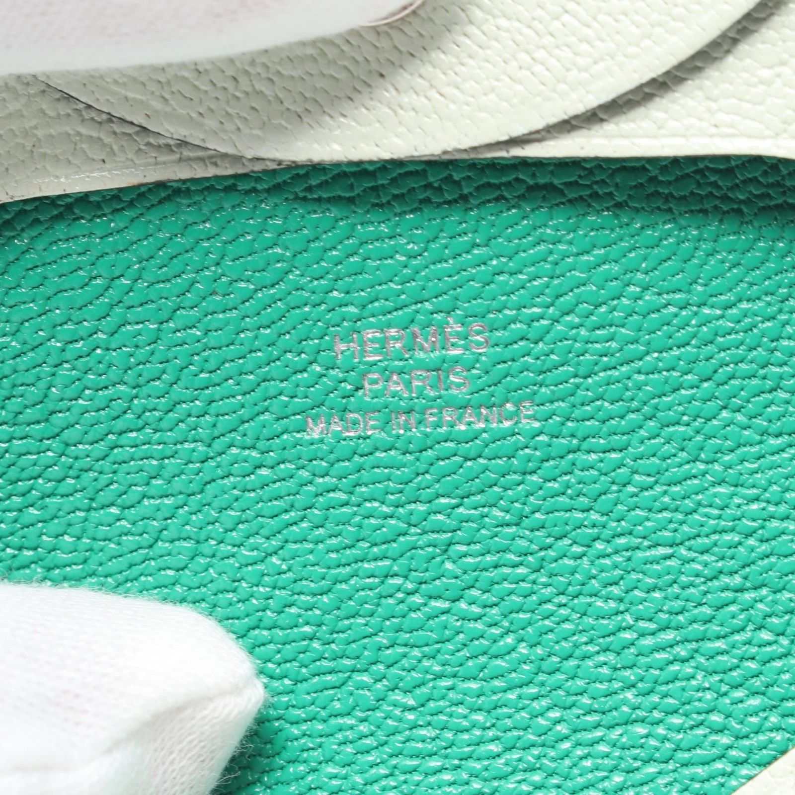 エルメス HERMES コインケース バスティア ヴェルソ ヴェール