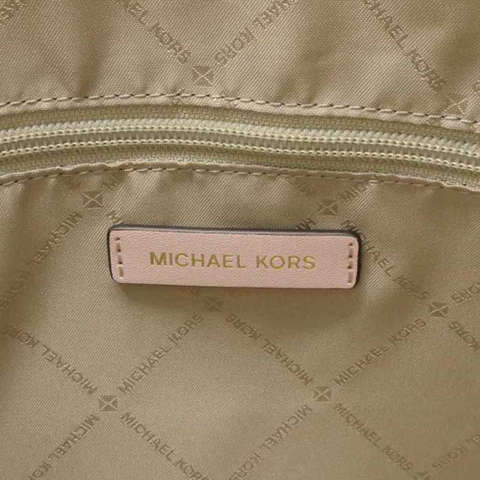 マイケルコース トートバッグ シャーロット MKシグネチャー メタリック  