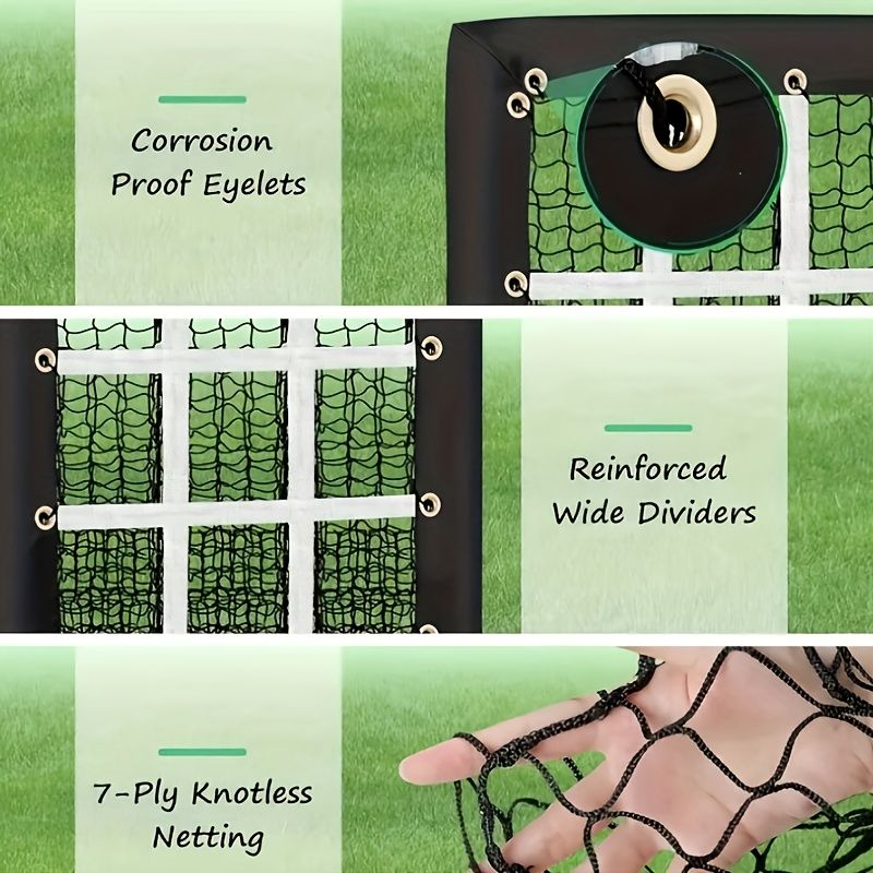 投げるための9ポケット付き 日常のソフトボールと野球トレーニング用品