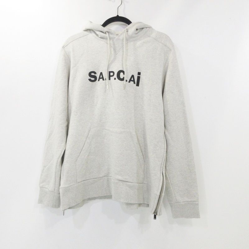 sacai×APC　サカイ　アーペーセー　パーカー　Mサイズ　スウェットコート 限定】sacai × A.P.C Taiyo Hoodie パーカー Mサイズ