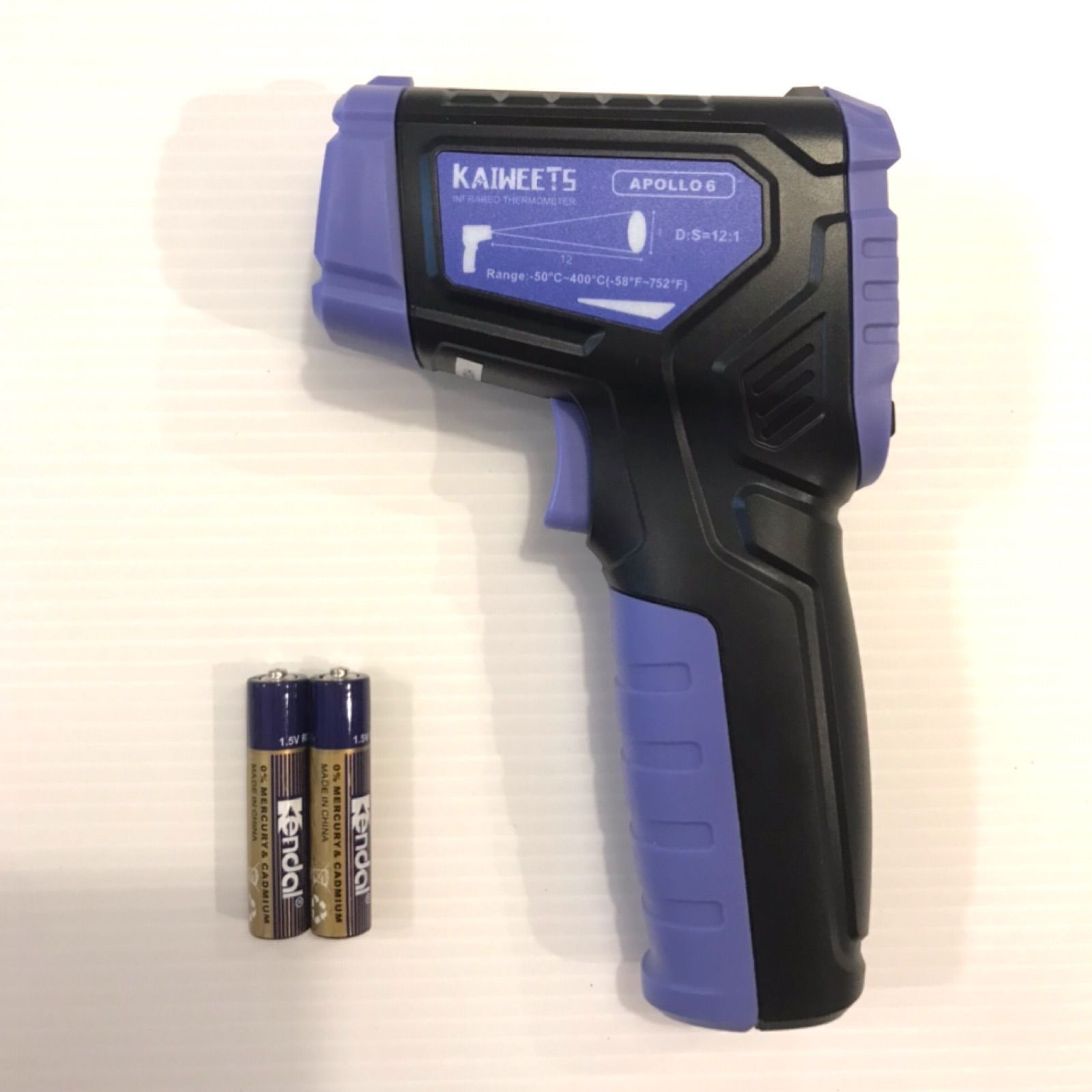 KAIWEETS Apollo 6 Non-Contact Infrared Thermometer Temperature Gun