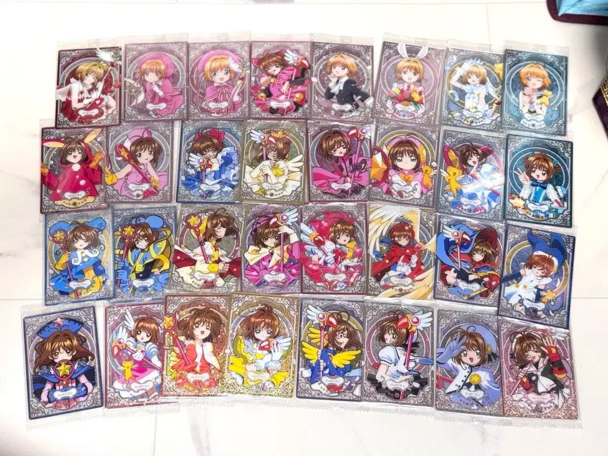 カードキャプター さくら オファー ウエハーカード 32 種 セット