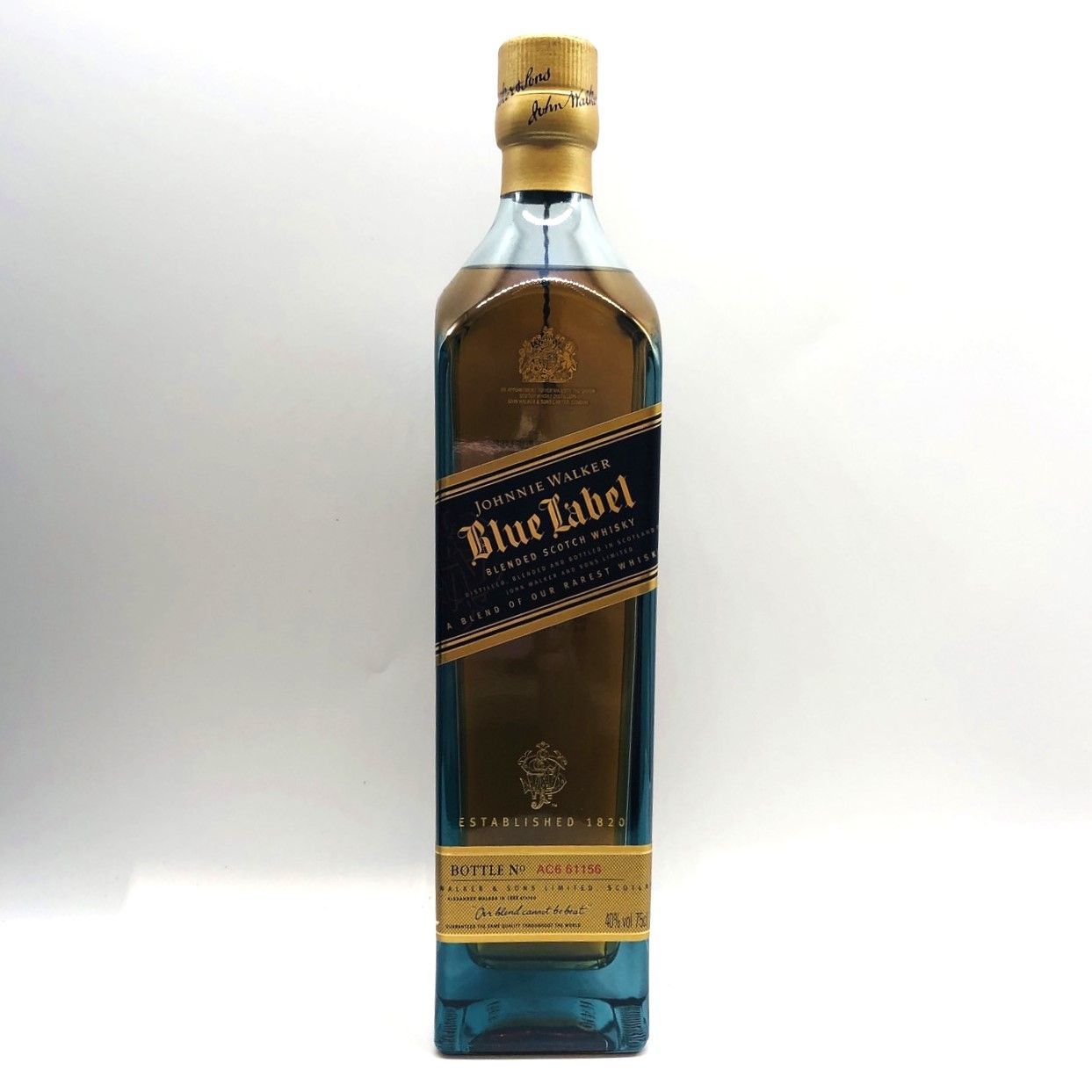 未開栓Jhonnie Walker 箱あり 古酒 ブルーラベル 750ml 楽天市場】ジョニーウォーカー ブルーラベル (ジョニ青) 750ml