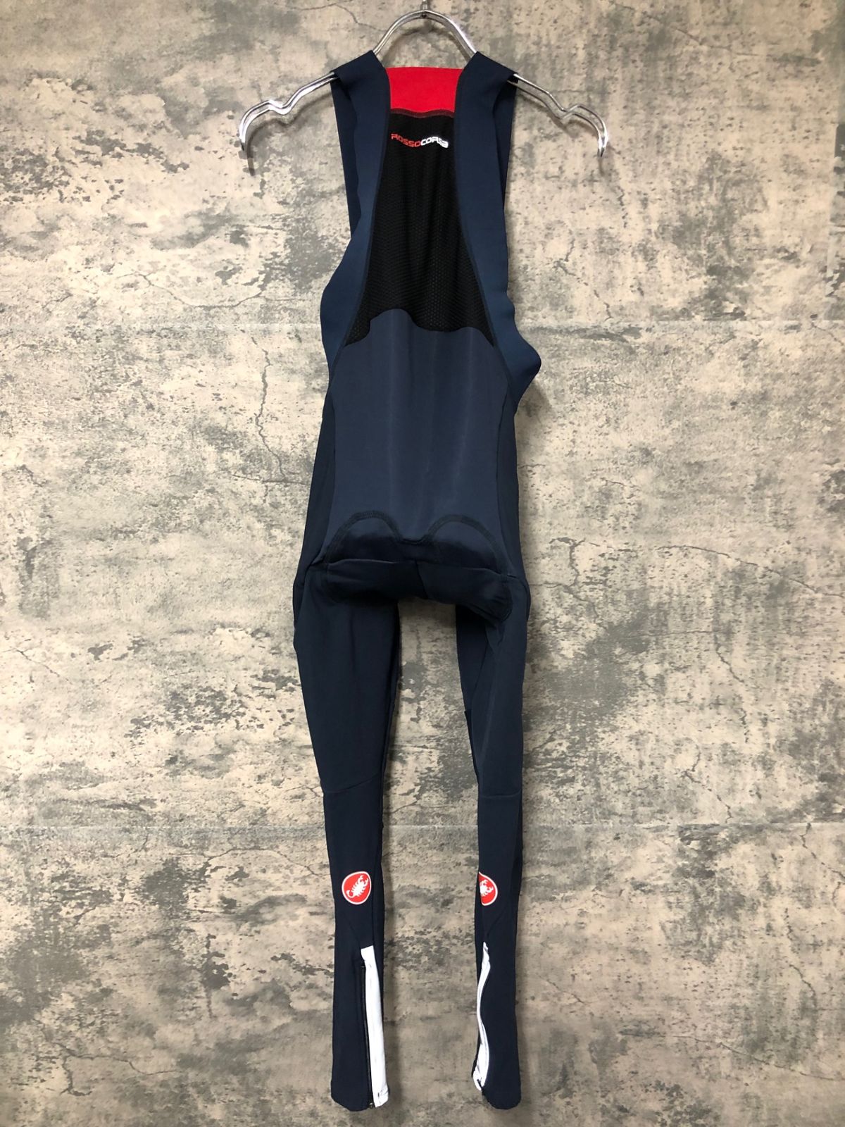 JF833 カステリ CASTELLI レーサータイツ 裏起毛 黒 M