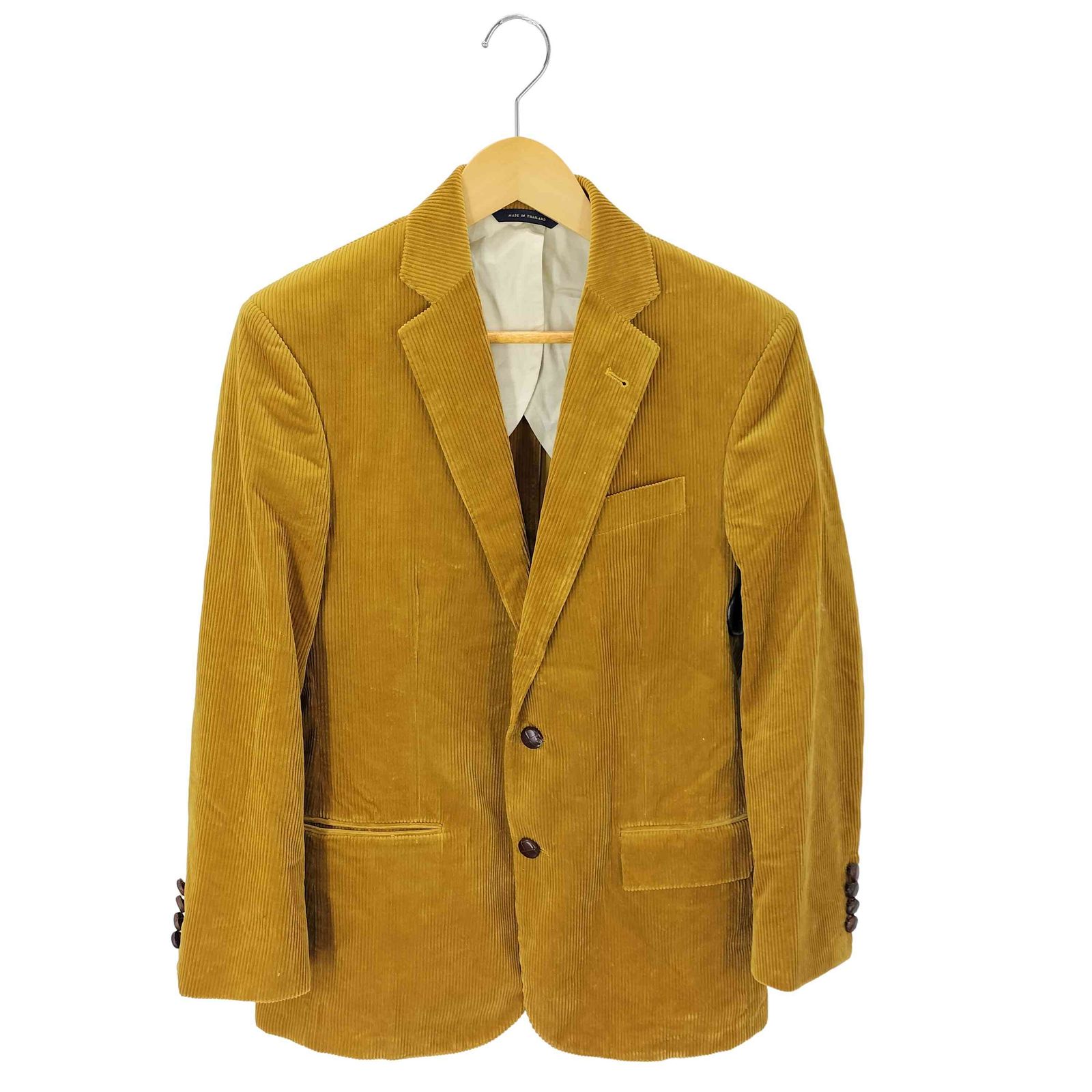 ブルックスブラザーズ BROOKS BROTHERS くるみボタン コーデュロイテーラードジャケット メンズ  36S