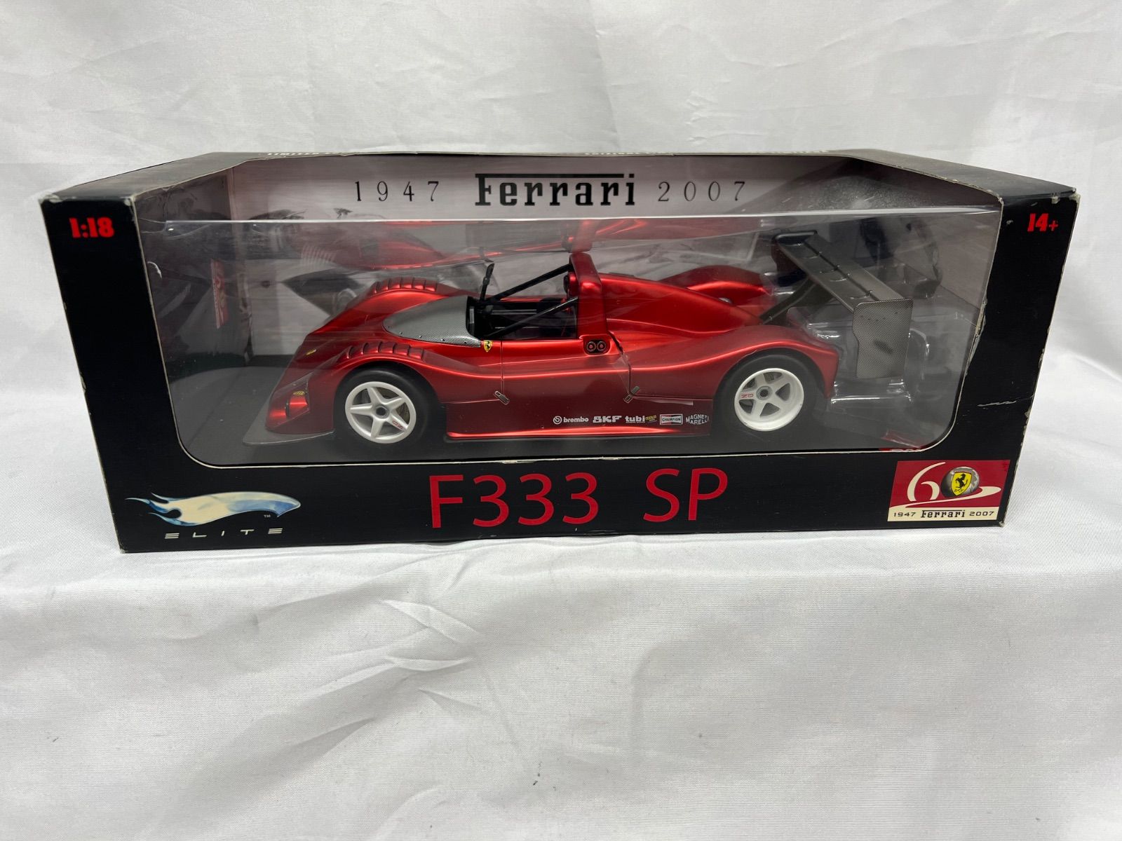 ⭐︎絶版！限定！マテル 1/18スケール フェラーリ F333SP 60th 記念 