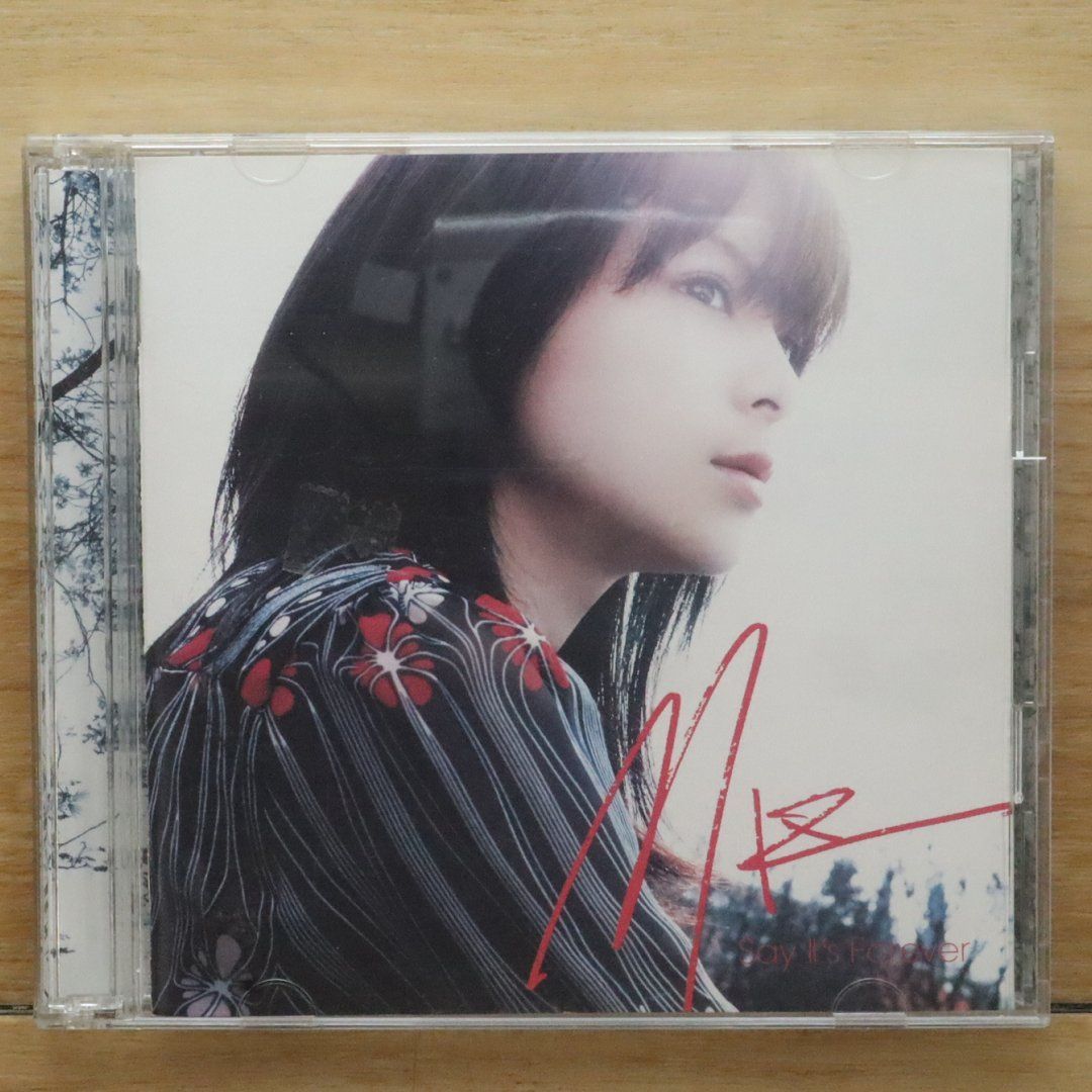 国内盤CD☆ミズ/MIZU□ Say It's Forever(初回生産限定盤