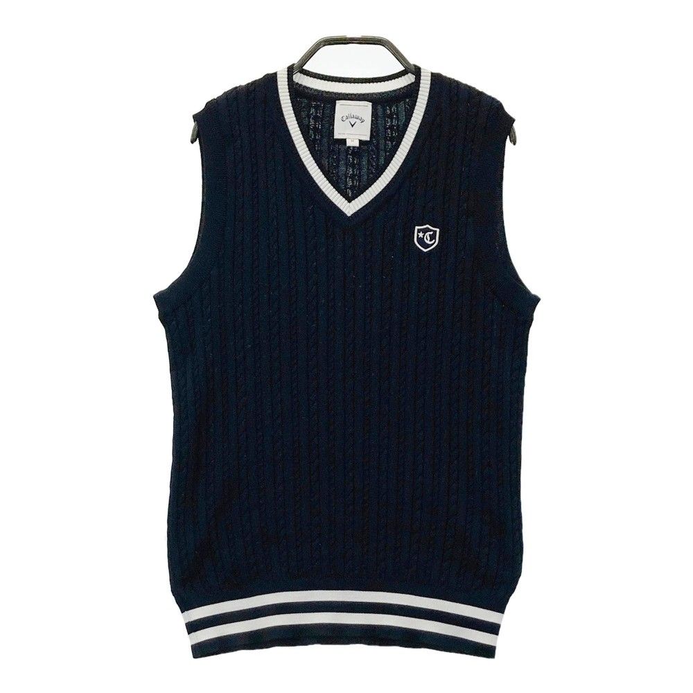 BEAMS GOLF ネイビー Vネックセーター Sサイズ メンズ レディース