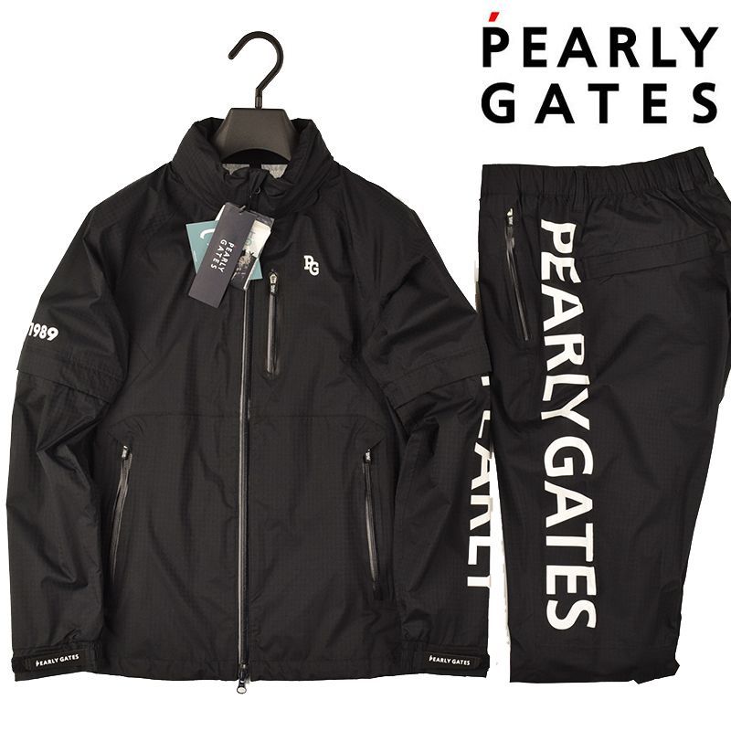 ○☆新品未使用 PEARLY GATES リップストップレインスーツ 上下