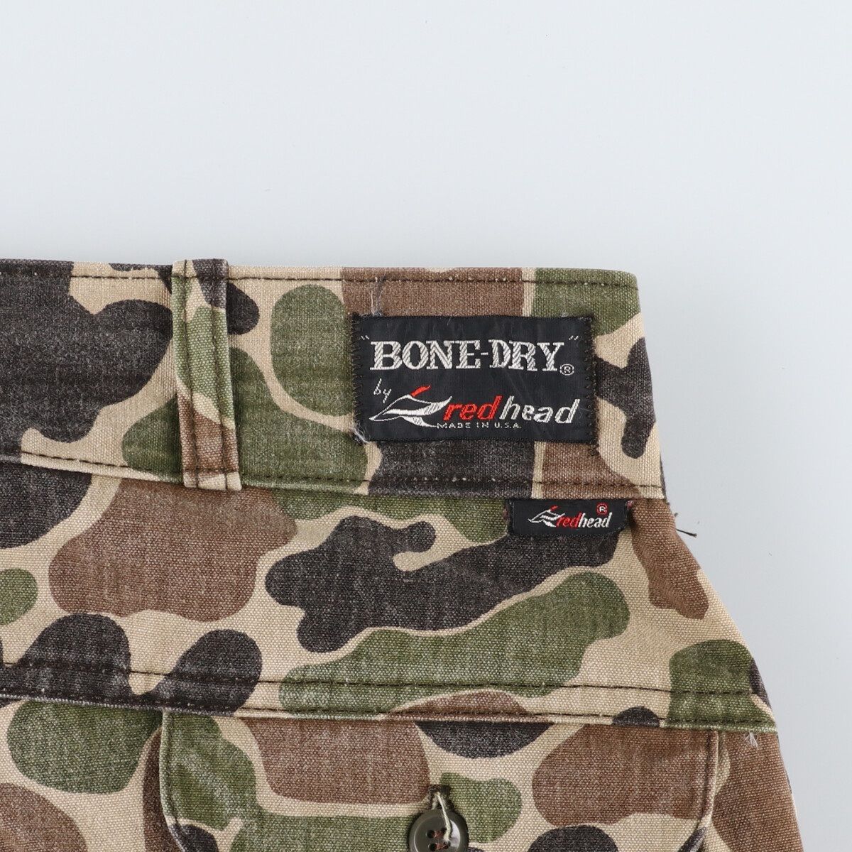 古着 50~60年代 レッドヘッド RED HEAD BONE-DRY 迷彩柄 ダック