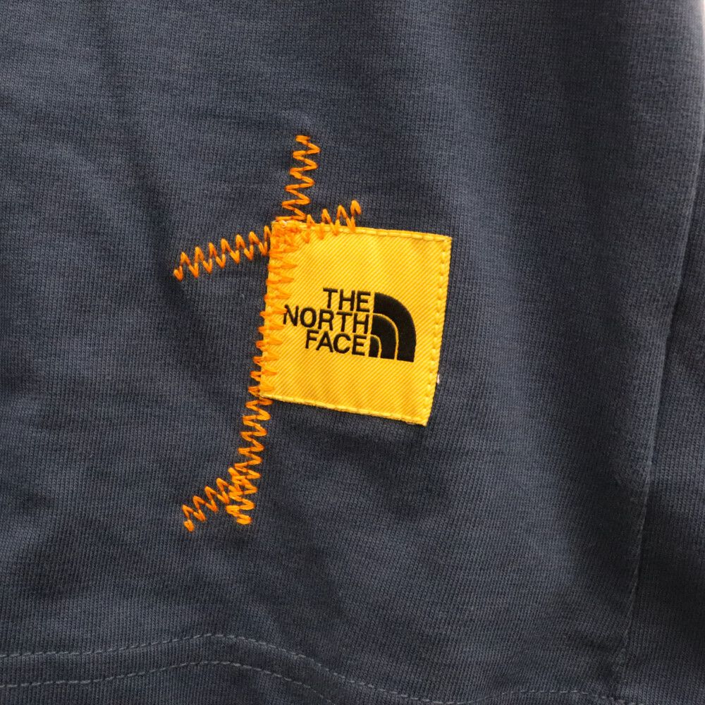 THE NORTH FACE ザノースフェイス 19AW×Brain Dead L/S Tee ブレインデッド ロゴプリント長袖Tシャツ ネイビー The North Face x Brain Dead L/S Tee Blue Men's - FW19 - US